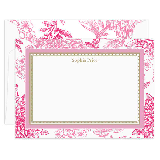 Pom Poms Flat Note Cards